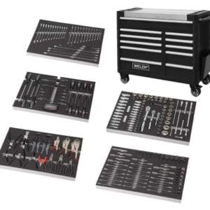 WELZH® 91011-WW Tool Cart & Tray Assortment 5-Trays