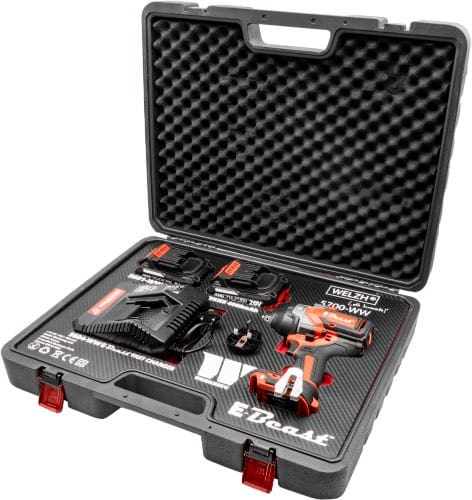 WELZH® E-Beast™ Cordless Brushless Impact Wrench 1/2"dr; 1350NM - Image 6