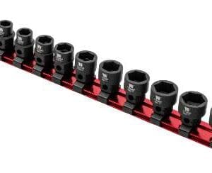 WELZH® Impact Sockets, 14-Piece Extra Stubby Hex Shanked 3/8''dr 6-19mm