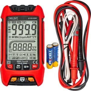 WELZH® Digital Auto-Smart Multimeter 1000V With NCV