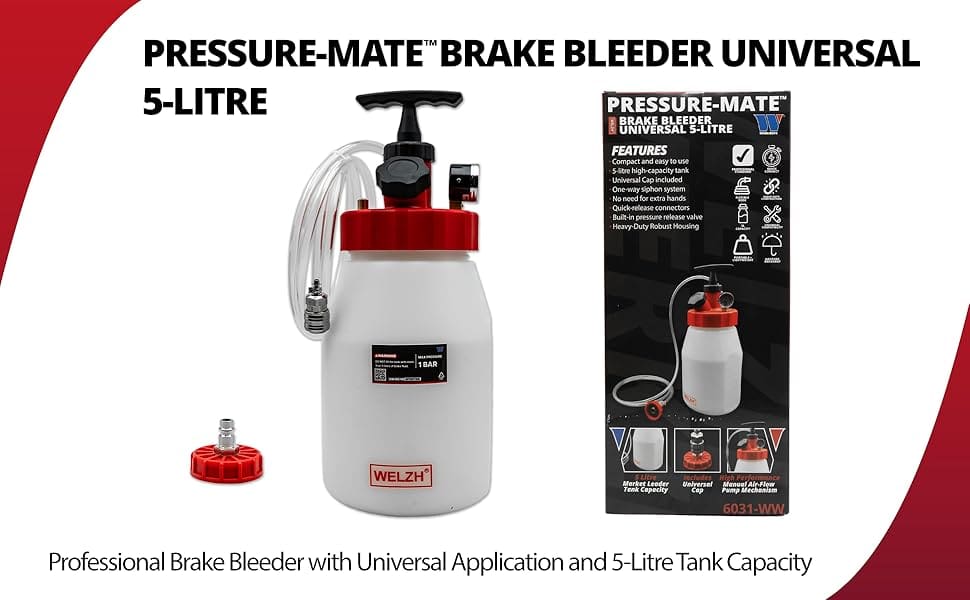 WELZH® Pressure-Mate Brake Bleeder 5 Litre - Image 11