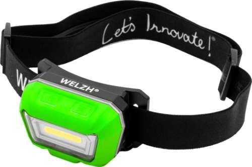 WELZH® Rechargeable Inspection Head Lamp; Sirius Range (Green)