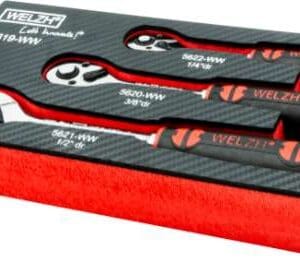 WELZH® Ratchet Set; 3-Piece ''Arbiter Series''