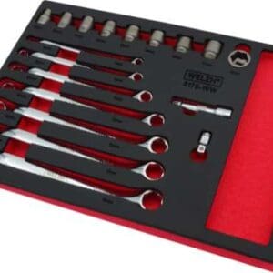 WELZH® 18-Piece Bolt Extractor Socket & Spanner Kit